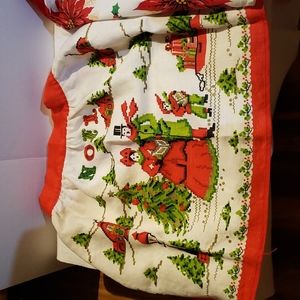 Retro Style Handmade Christmas Aprons- Noel & Poinsettia